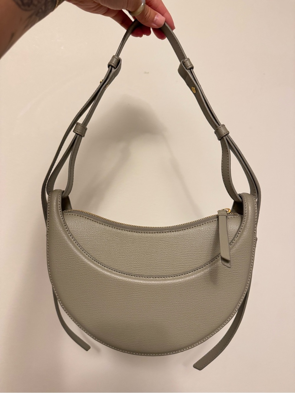 Polene - Numbero Dix in Textured Olive - Picture 3 of 4